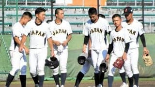 野球のU18W杯、沖縄で5日開幕　初戦先発は創成館の森下翔太