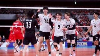 男子日本代表　イタリアとの世界選手権壮行試合に出場する選手15人が決定