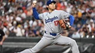 緊急登板も…大谷翔平の“魔球”に騒然「打てるわけない」　異次元投球に驚愕「異様だわ」