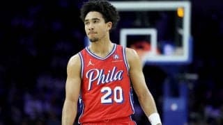 左ヒザ負傷で1年目の序盤に離脱したジャレッド・マケインがキャンプから合流を目指す