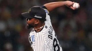 阪神37歳助っ人右腕は「やばすぎる」　年俸1500万のコスパの良さも話題、驚異の0.73「シーズン途中でできる補強の最適解」「給料あげてもらって！」