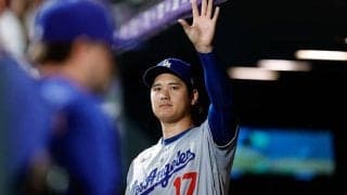 大谷翔平が降板直後に“謎行動”「楽しんでます」　LA実況は大爆笑…敵選手と粋な交流