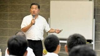甲子園で判定ミス謝罪、審判が講演「人としてどうするべきか考えた」