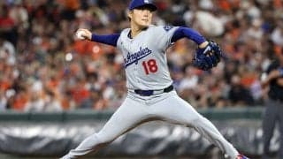 山本由伸、あと1アウトでノーノー逃す　快挙目前、9回2死から被弾…降板も場内喝采