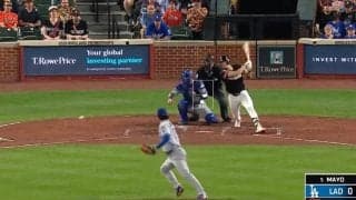 なんだこれは…？ 大谷翔平の投球で“想定外のハプニング”「怖すぎる」「どうなってる」打球が“謎の動き”→まさかの展開