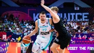 得点とアシストでスロベニアの総得点のうち半分以上を占めるルカ・ドンチッチ