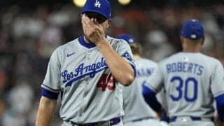 山本由伸の“快投”を「俺がぶち壊した」　勝利まで一死なのに自滅したド軍37歳右腕が悪夢の投壊に意気消沈「ヤマは最高だった」