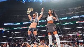 日本人レスラーの“秘書役”美女が実は…脱いだらスゴい「バキバキ筋肉」自撮りにファン騒然「怪物級だ」