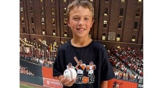 大谷HR球ゲットで「気をつけろ！」　9歳の野球少年が笑顔も…父は“厳戒”「失くすわけには」