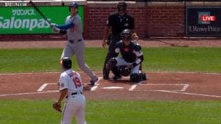 大谷翔平、菅野智之のキレッキレ“逃げる変化球”にホームランで一発回答！ メジャー初対決の“ドラフト同期”に手厳しいご挨拶