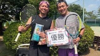  【40歳以上限定】ダブルス大会開催 