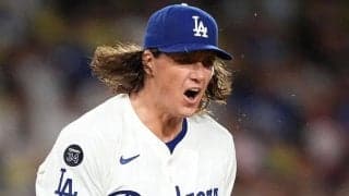 ベッツ殊勲打の直後…203cm右腕の“表情”に「泣きそう」　イライラから1週間、一転した歓喜の時