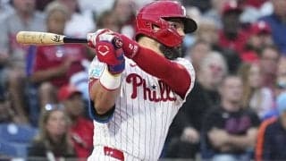 大谷翔平に2本差をつけるリーグ最速50号…シュワバー、11試合ぶりアーチにも冷静「たまたま結果に結びついただけ」「一喜一憂しても仕方ない」