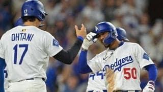 ベッツ、異業種スターの注文に満弾回答　珍しくドヤ顔も「だから打ったんだ」