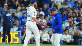 ド軍勝利も…“不吉な予兆”に「なにしてんの」　剛腕の背信投球に嘆き「見てられない」