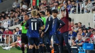 GK大迫敬介が神セーブ！鈴木唯人の絶妙クロスに伊東純也がスライディング弾！三笘薫ら3枚同時投入も無得点…森保監督が｢4バック｣の手ごたえを語ったアメリカ戦