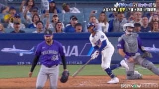 ベッツの満塁弾で相手投手が「絶対Fワード」 MVP男“復活”を物語る“痛恨の一撃”にマウンドへ背を向け大激怒