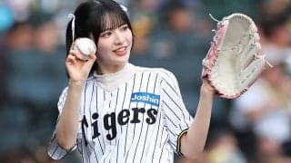 聖地に現れたミニスカ美女の「ご配慮さすが」　虎党歓喜の“封印”に「完璧」