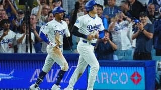 「誰だと思ったら」　大谷出場試合にいた“超大物”…最前列で発見「まさかのレジェンド」