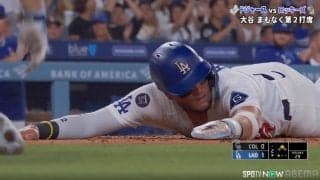 ド軍36歳ベテランの“泥臭いプレー”に「これはチームも盛り上がりますよね」 コーチも思わず“ガッツポ”…ナインを鼓舞した一幕