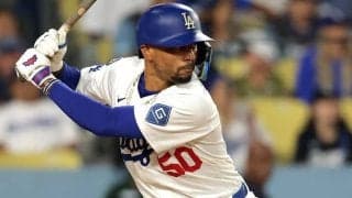 ベッツの好調さを示す“5つの統計”とは？ MLB公式が特集 大谷翔平と「再び最も危険な1、2番コンビの一つに」