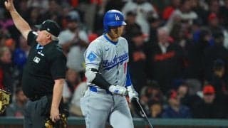 大谷翔平、絶好機で申告敬遠　敵地に異例のブーイング…17敬遠はリーグトップ