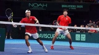 綿貫陽介／柚木武 強豪ペアに善戦するもストレートで敗れる。日本はドイツに3連勝を許してファイナル進出ならず[デビスカップ]