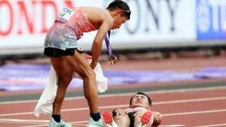 気温26度だったのに選手に異変　暑さ対策した世界陸上に過酷な環境