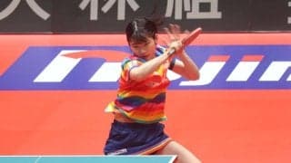 “中学生Tリーガー”村松心菜が見せた大器の片りん　エース起用で見せたラリー力、大嶋監督も成長期待「重さを感じてもらえる選手」【Tリーグ】