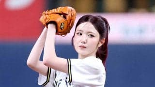 元AKB48、現在は多国籍アイドル　京セラドームで見事なストライク投球披露