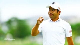 比嘉一貴「ほぼ完璧な内容」　8バーディ「65」で単独首位浮上