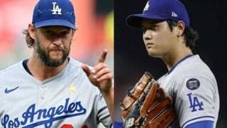 ド軍のローテ編成に残すなら大谷orカーショウ　最強先発陣の“PS最適解”を米識者が考察「偉大な選手を疑う気分になるね」