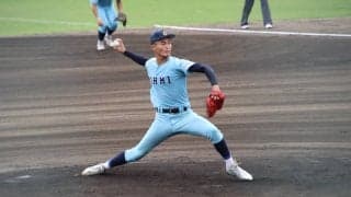近江の最速148キロ右腕が復活の好投！強豪・彦根総合を無失点に抑えベスト16！【滋賀】