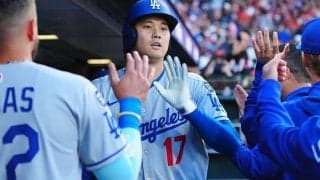 「追いかけてないやん」大谷のド軍“最長弾”に唖然　驚愕138ｍにファン震撼「打ち砕いた」