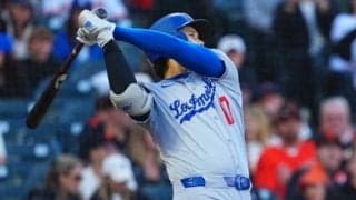 被弾の直後…敵地放送席が7秒沈黙　大谷翔平の特大弾に思わず漏らした声「忘れてくれ」