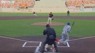 ウソでしょ？ 大谷翔平、爆速走塁で“まさかの光景”「ドンマイw」「速いな」相手野手があきらめる「あそこ転がされたら」