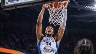 ギリシャが16年ぶりのメダル獲得、フィンランドを下して3位に…ヤニス・アデトクンボが30得点17リバウンド