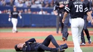 オリが曽谷を登録抹消、前日に折れたバットが直撃　燕・青柳は今季初昇格…15日の公示