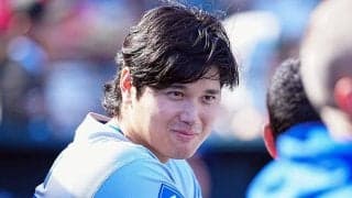 大谷翔平を前にし…由伸が「萎縮する??」　“謎の光景”で大喜利状態「邪魔ばっかしてw」
