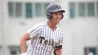 帝京の”新二刀流”が４回零封＆特大バックスクリーン満塁弾「帝京の４番に見合う選手になりたい」【東京】