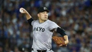 巨人・田中将大は6回2失点で交代、日米通算200勝は持ち越し