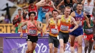 三浦龍司が8位、男子3000メートル障害2大会連続入賞　世界陸上