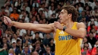 世界陸上で“イチローポーズ”話題　スウェーデンの超人が突然披露「どんだけ野球好きなのw」