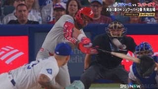 やっぱりすごいシュワバー、大谷翔平の前で“片手で楽々”53号ホームランの衝撃…異次元スイングにファン騒然「レベルが違う」