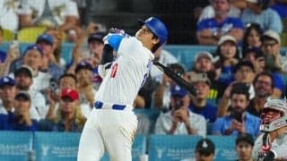 二刀流直後の豪快弾に絶叫「もう出てくることはない」　大谷の衝撃弾…LA実況は混乱