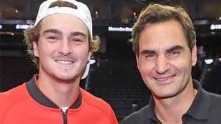  フォンセカ、フェデラーと緊張の初対面 