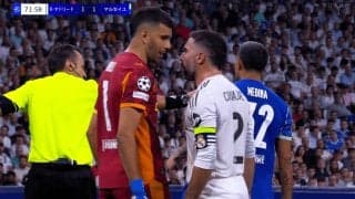 「なんて馬鹿げた行為だ」“頭突きレッドカード”のマドリード主将をスペイン各紙が酷評！「襲いかかった」３試合以上の出場停止も？