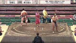 土俵上で「ん？」力士が赤面の“うっかり”珍事 「初めて見た」「なんか可愛いな」ファンほっこり