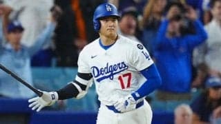 大谷翔平、豪快51号でド軍連敗ストップ　シュワーバーの前で一発…地区優勝マジック8