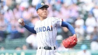 健大高崎・石垣元気がプロ志望届提出　ドラフト上位候補…最速158キロ右腕